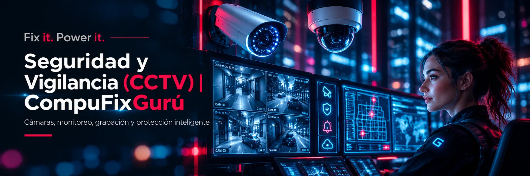 Seguridad y Vigilancia (CCTV)