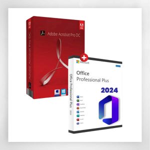 Microsoft Office Professional Plus 2024 y Adobe Acrobat Pro 2021 (Paquete)